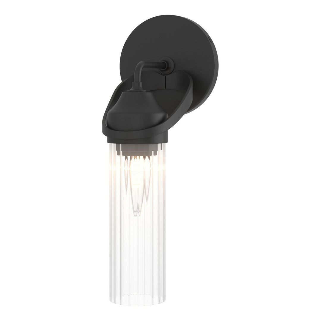 Hubbardton Forge Canada - 201344-SKT-10-ZM0634 - One Light Bath Sconce - Bow - Black