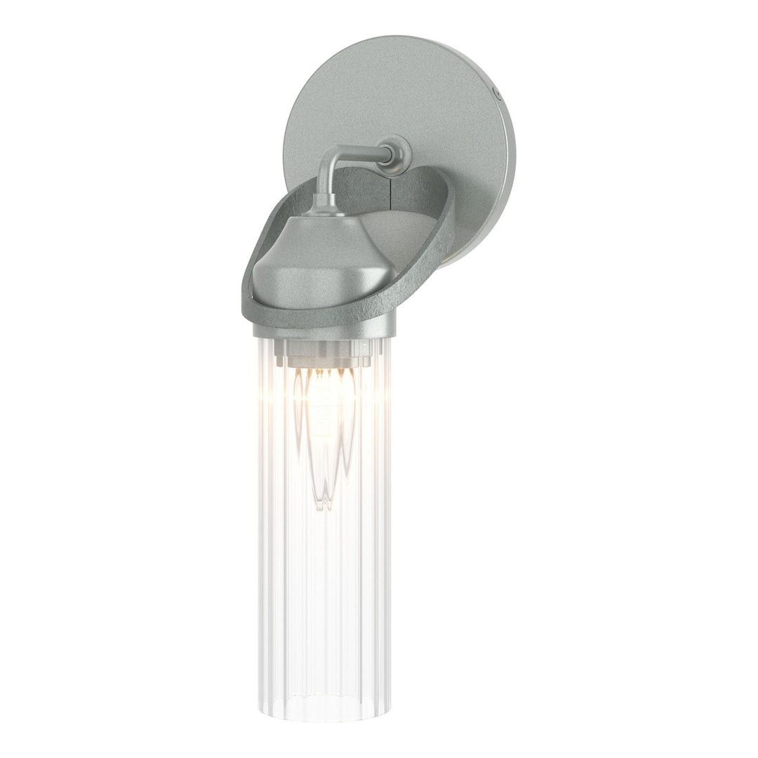 Hubbardton Forge Canada - 201344-SKT-82-ZM0634 - One Light Bath Sconce - Bow - Vintage Platinum