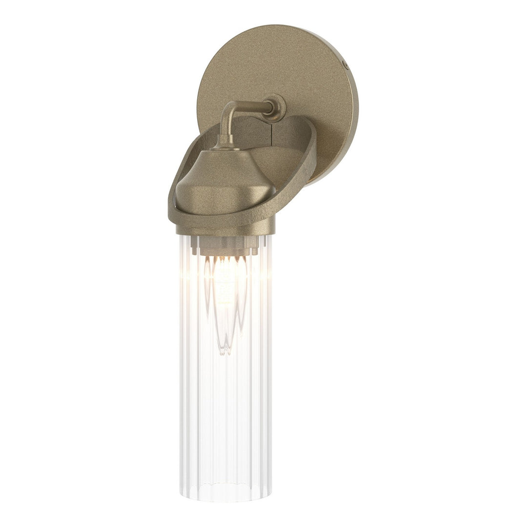 Hubbardton Forge Canada - 201344-SKT-84-ZM0634 - One Light Bath Sconce - Bow - Soft Gold