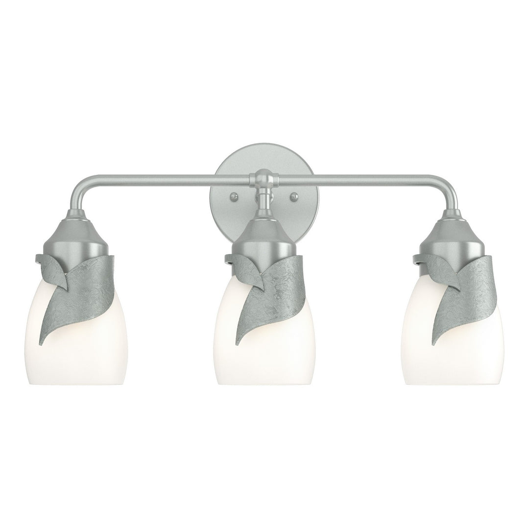 Lapas Three Light Bath Sconce in Vintage Platinum - available from The Lighting Shoppe, trusted by Canadian homeowners
