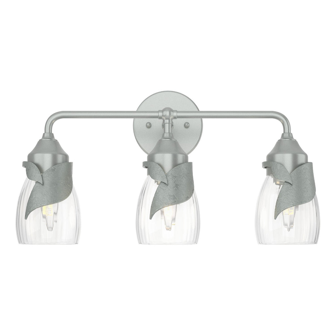 Lapas Three Light Bath Sconce in Vintage Platinum - available from The Lighting Shoppe, trusted by Canadian homeowners