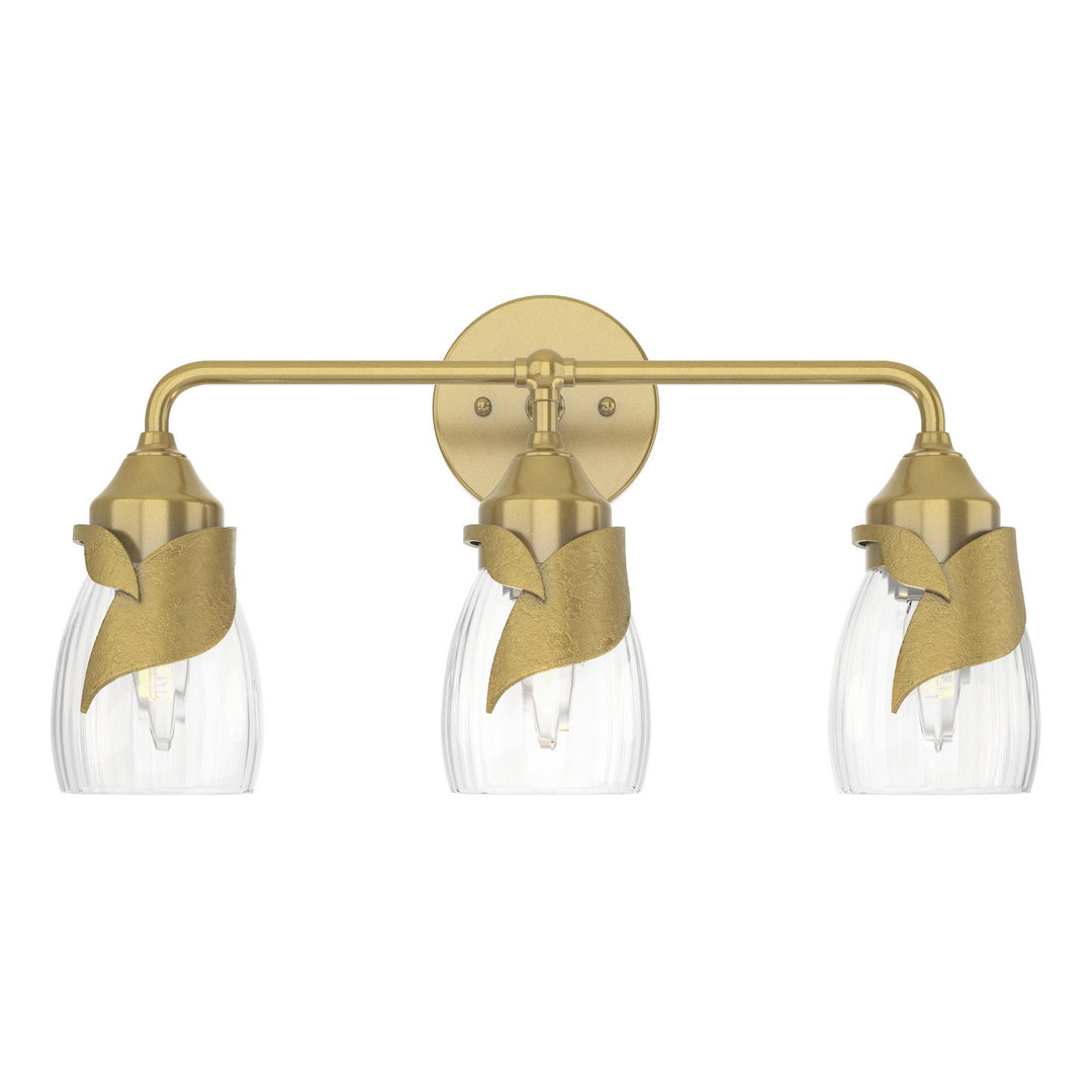 Hubbardton Forge Canada - 201352-SKT-86-LL0330 - Three Light Bath Sconce - Lapas - Modern Brass