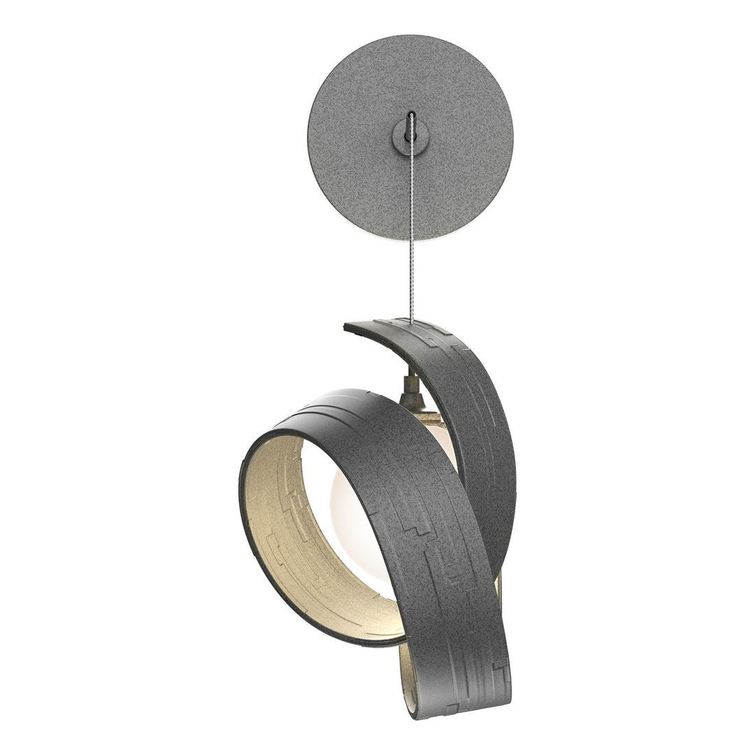 Hubbardton Forge Canada - 201353-SKT-20-GG0711 - LED Wall Sconce - Riza - Natural Iron