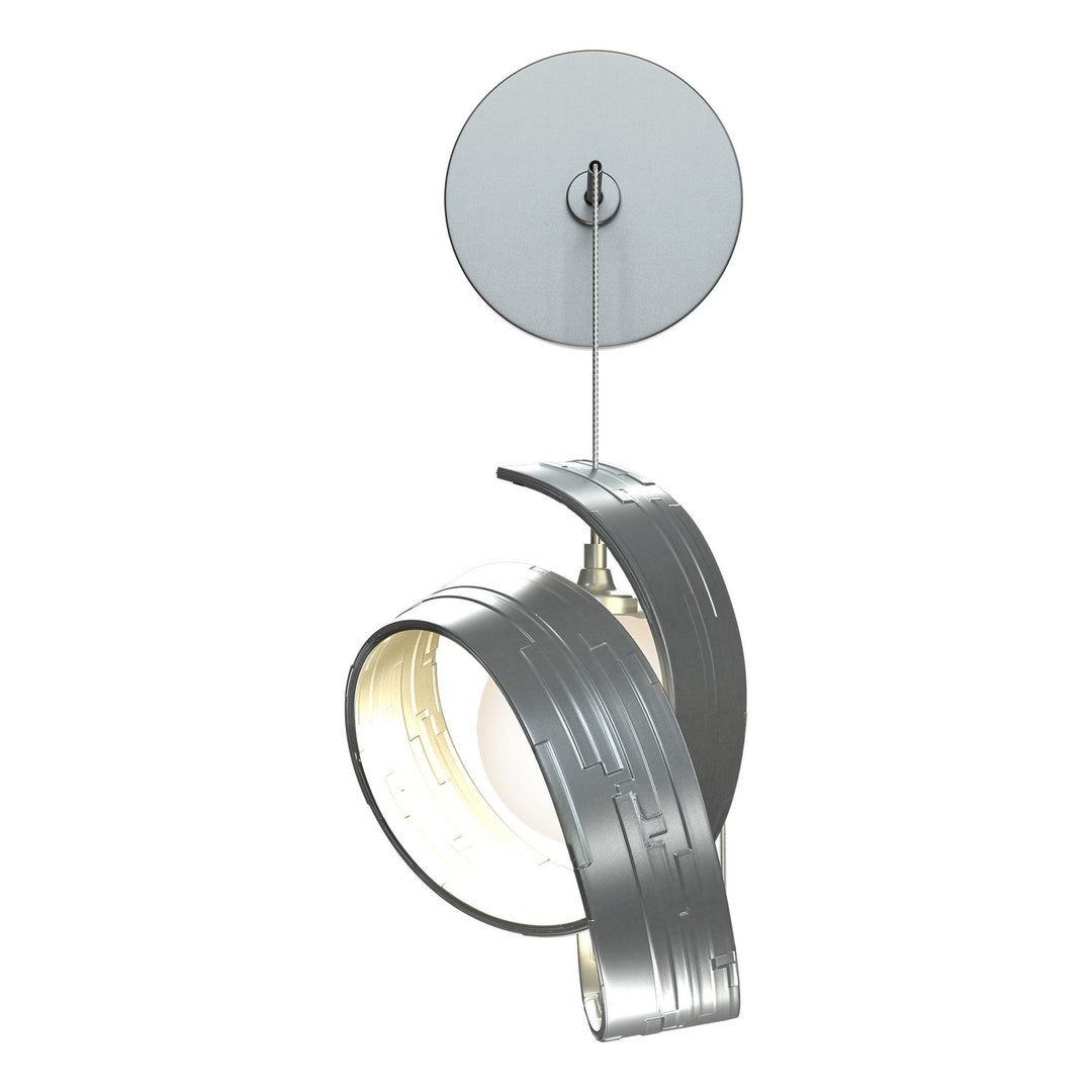 Hubbardton Forge Canada - 201353-SKT-82-GG0711 - LED Wall Sconce - Riza - Vintage Platinum