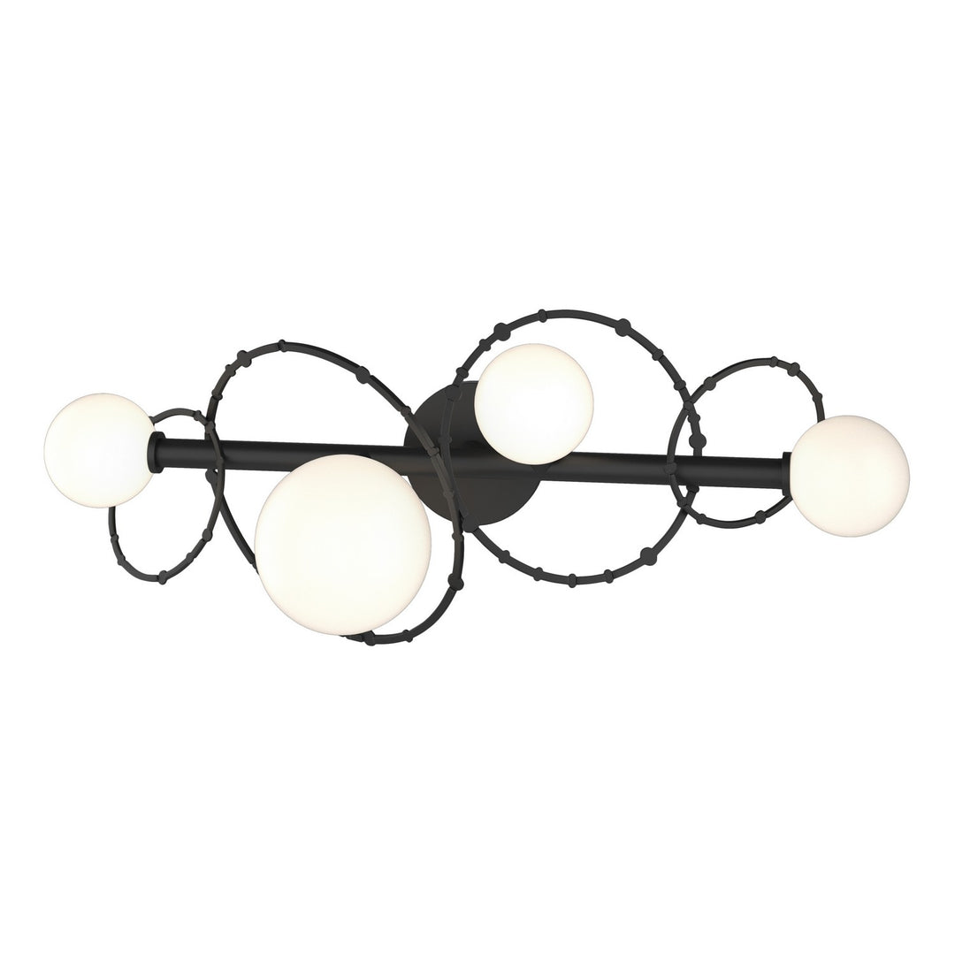 Olympus Four Light Bath Sconce in Black - available from The Lighting Shoppe, trusted by Canadian homeowners