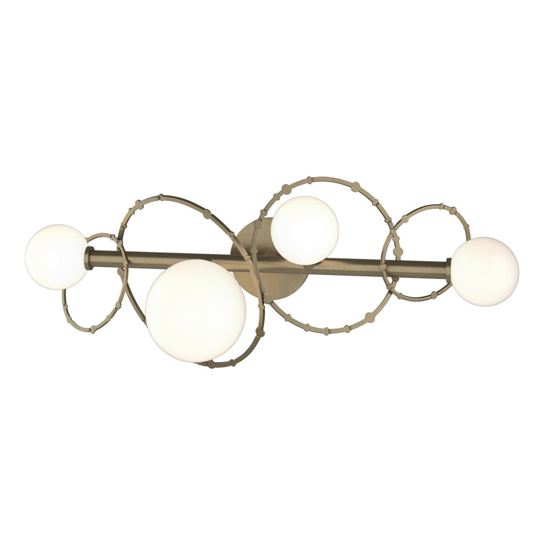Olympus Four Light Bath Sconce in Soft Gold - available from The Lighting Shoppe, trusted by Canadian homeowners
