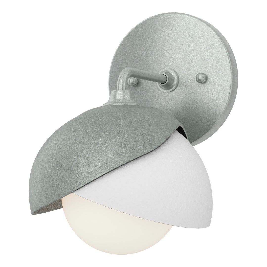 Hubbardton Forge Canada - 201374-SKT-82-02-GG0711 - One Light Wall Sconce - Brooklyn - Vintage Platinum