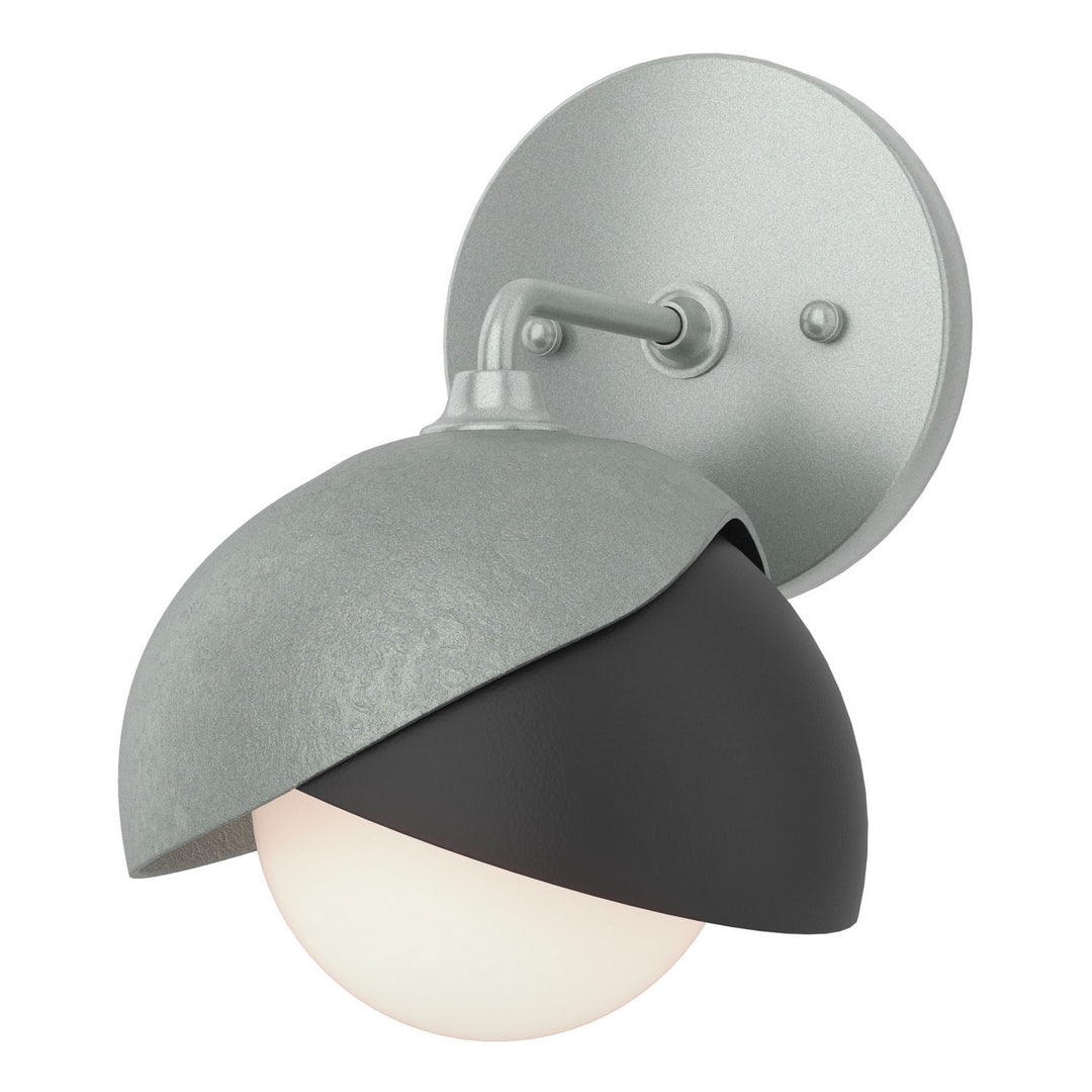 Hubbardton Forge Canada - 201374-SKT-82-10-GG0711 - One Light Bath Sconce - Brooklyn - Vintage Platinum