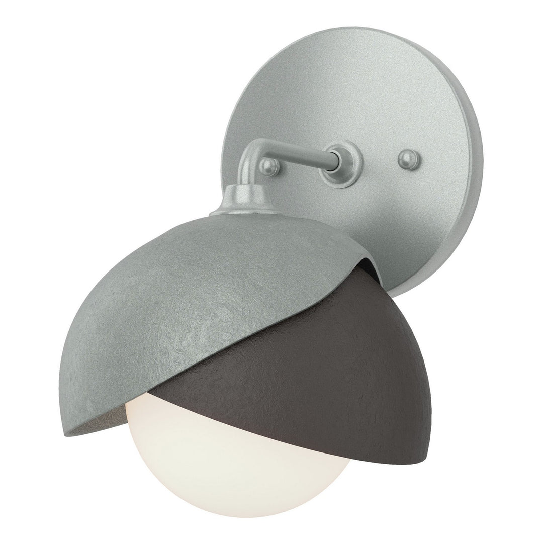 Hubbardton Forge Canada - 201374-SKT-82-14-GG0711 - One Light Bath Sconce - Brooklyn - Vintage Platinum