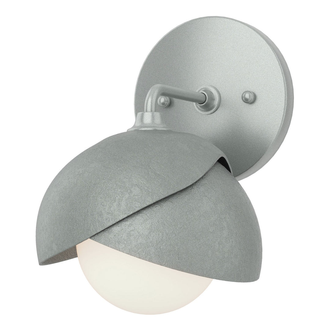 Hubbardton Forge Canada - 201374-SKT-82-82-GG0711 - One Light Bath Sconce - Brooklyn - Vintage Platinum