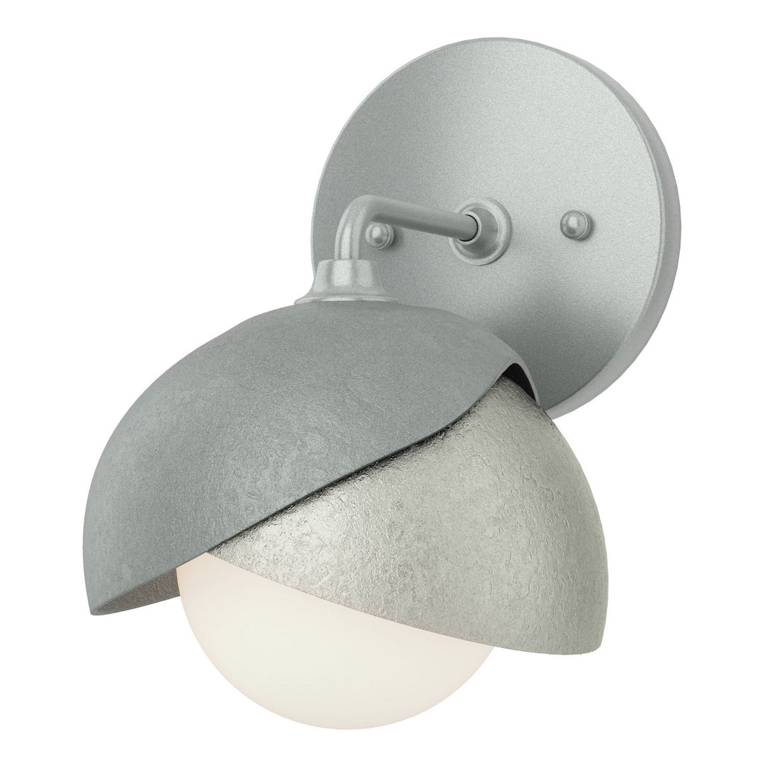 Hubbardton Forge Canada - 201374-SKT-82-85-GG0711 - One Light Bath Sconce - Brooklyn - Vintage Platinum