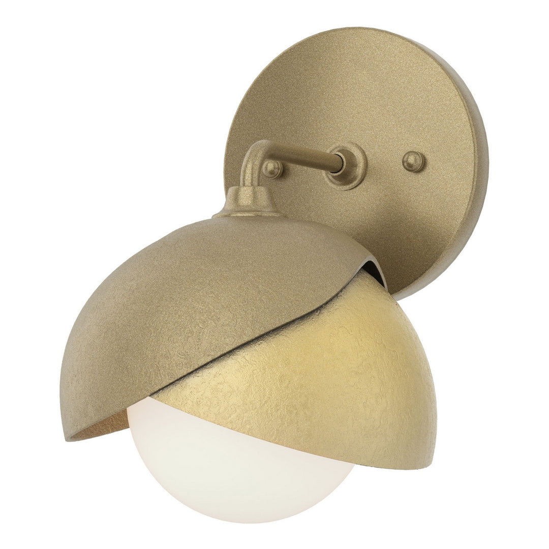 Hubbardton Forge Canada - 201374-SKT-84-86-GG0711 - One Light Bath Sconce - Brooklyn - Soft Gold