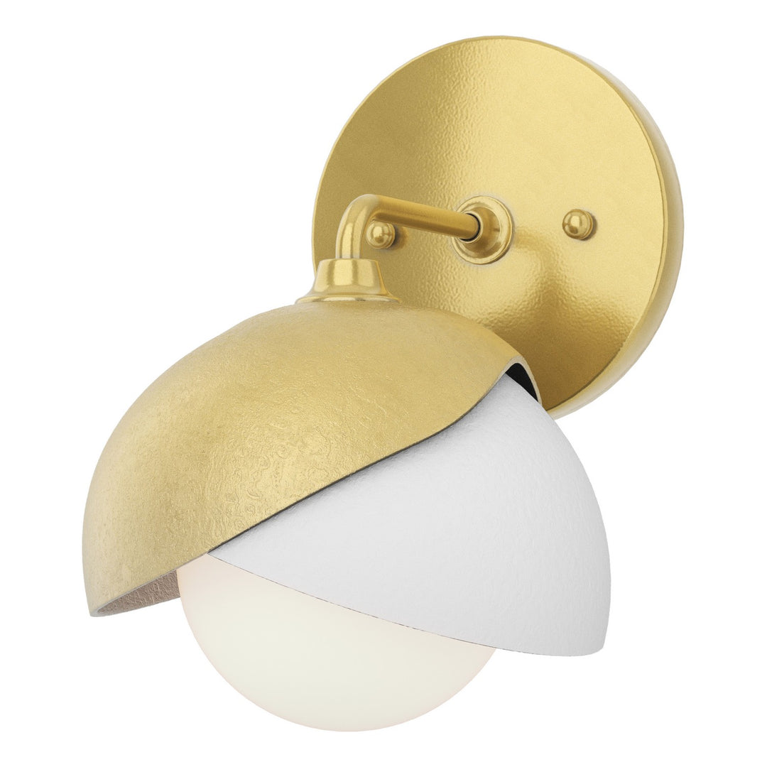 Hubbardton Forge Canada - 201374-SKT-86-02-GG0711 - One Light Wall Sconce - Brooklyn - Modern Brass