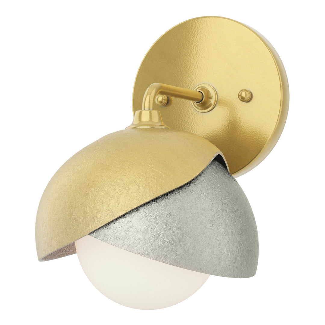 Hubbardton Forge Canada - 201374-SKT-86-85-GG0711 - One Light Bath Sconce - Brooklyn - Modern Brass