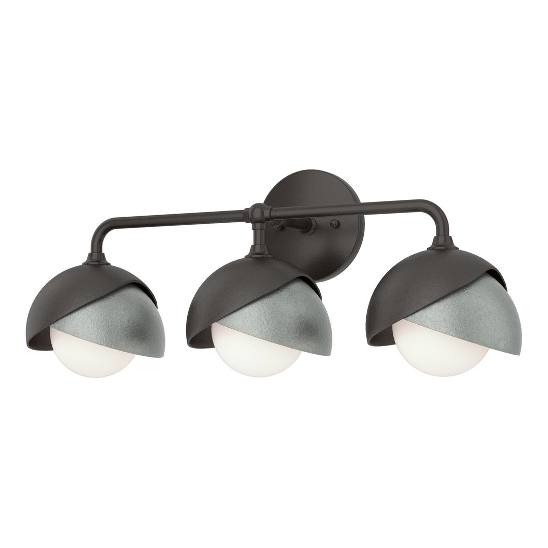 Brooklyn Three Light Bath Sconce in Oil Rubbed Bronze - available from The Lighting Shoppe, trusted by Canadian homeowners