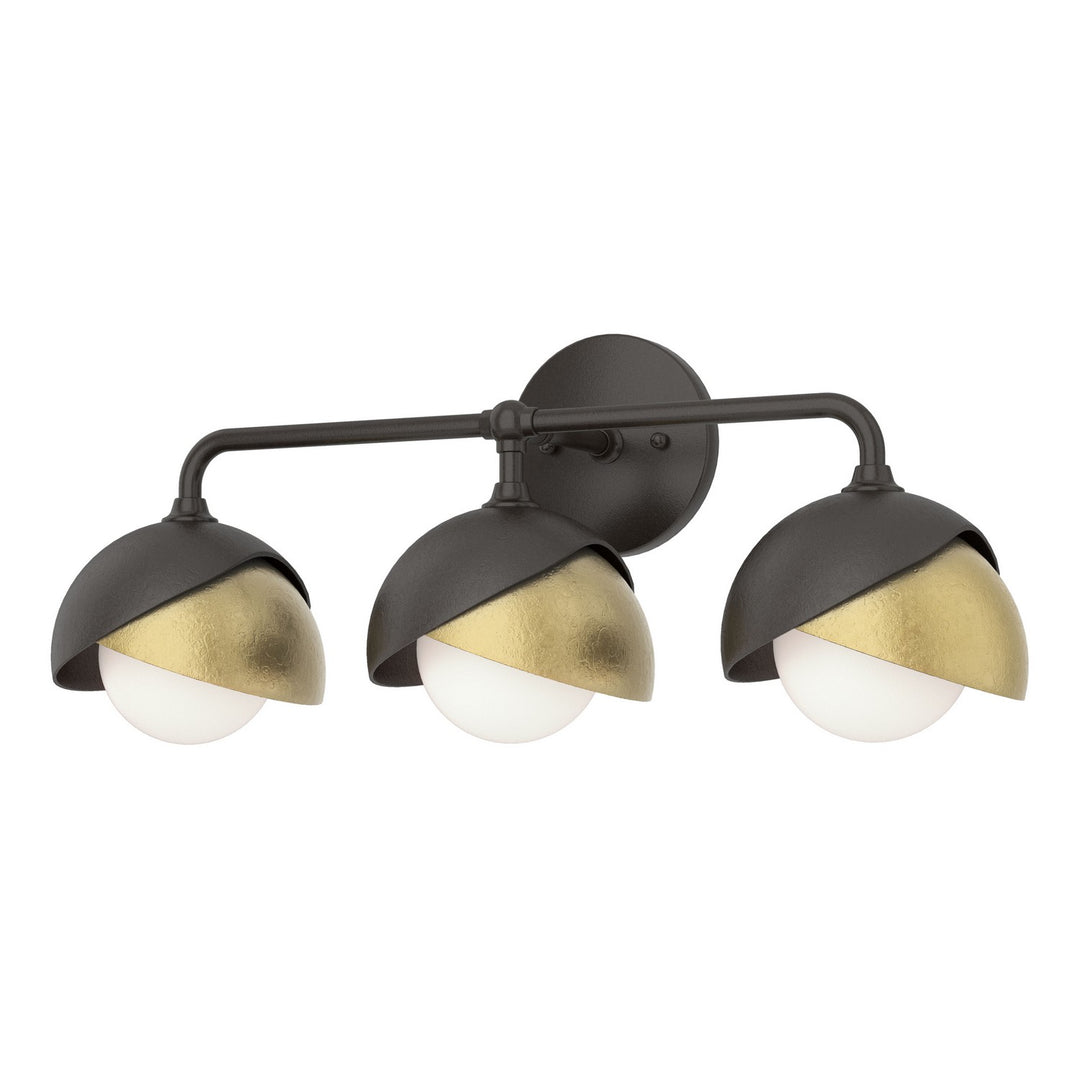 Brooklyn Three Light Bath Sconce in Oil Rubbed Bronze - available from The Lighting Shoppe, trusted by Canadian homeowners