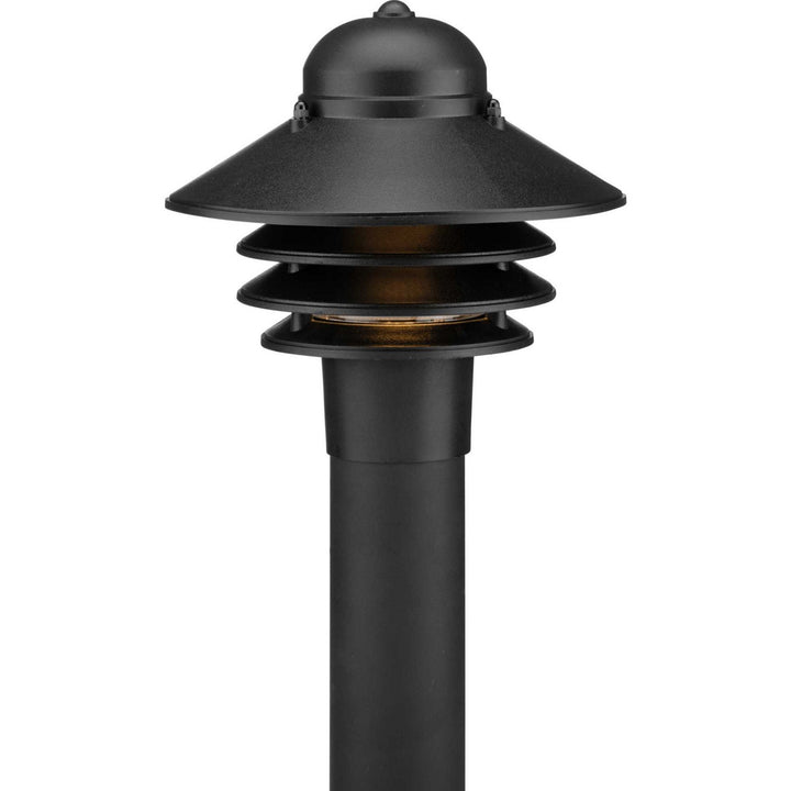 Newport One Light Post Lantern in Black - available from The Lighting Shoppe, trusted by Canadian homeowners