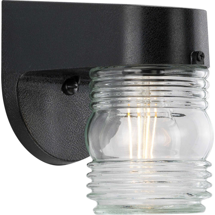 Progress Canada - P5612-31 - One Light Wall Lantern - Polycarbonate Outdoor - Black
