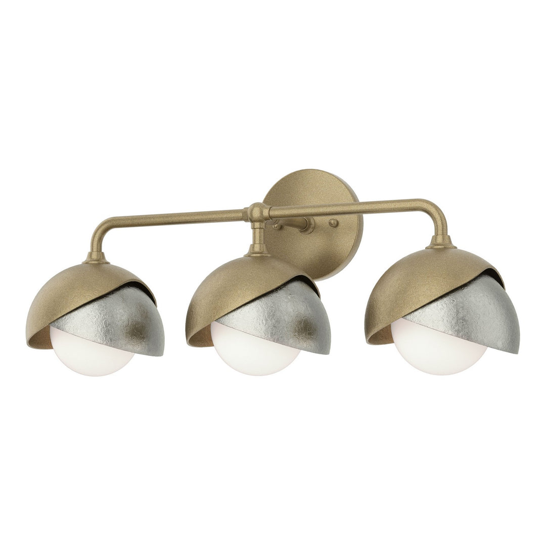 Brooklyn Three Light Bath Sconce in Soft Gold - available from The Lighting Shoppe, trusted by Canadian homeowners
