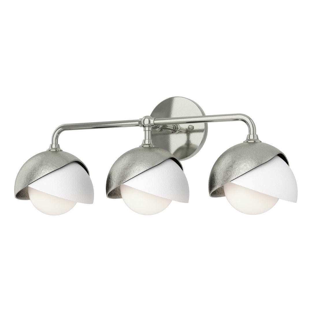 Brooklyn Three Light Wall Sconce in Sterling - available from The Lighting Shoppe, trusted by Canadian homeowners