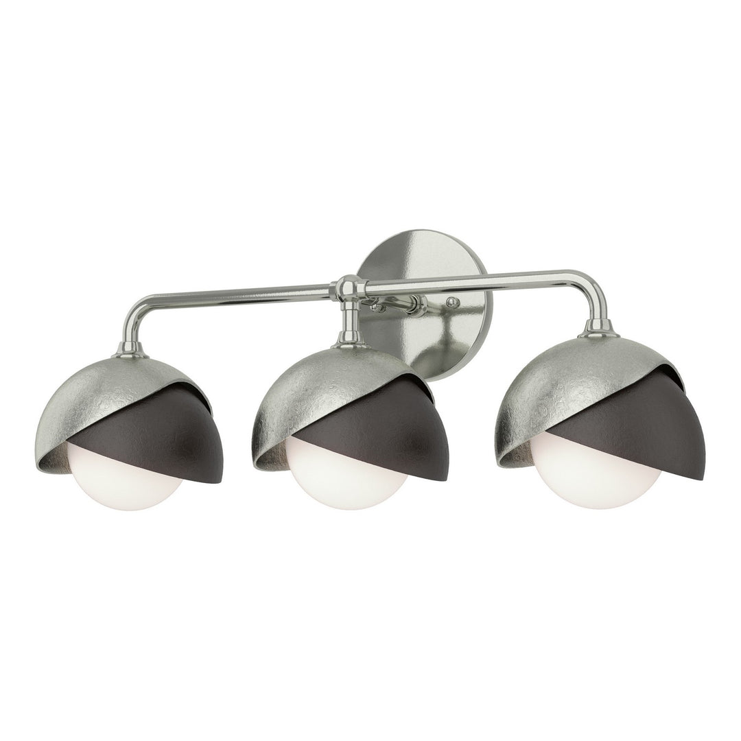 Brooklyn Three Light Bath Sconce in Sterling - available from The Lighting Shoppe, trusted by Canadian homeowners