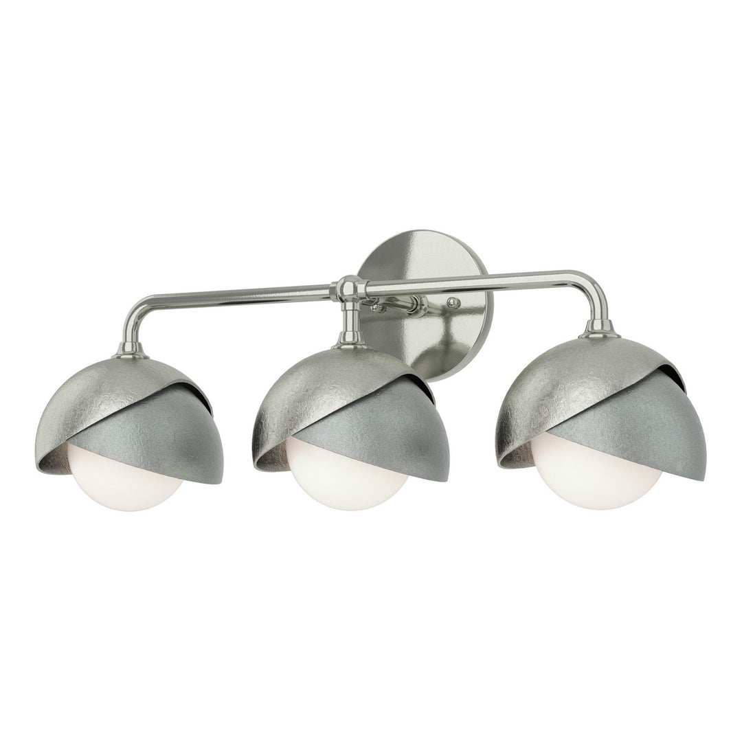 Brooklyn Three Light Bath Sconce in Sterling - available from The Lighting Shoppe, trusted by Canadian homeowners
