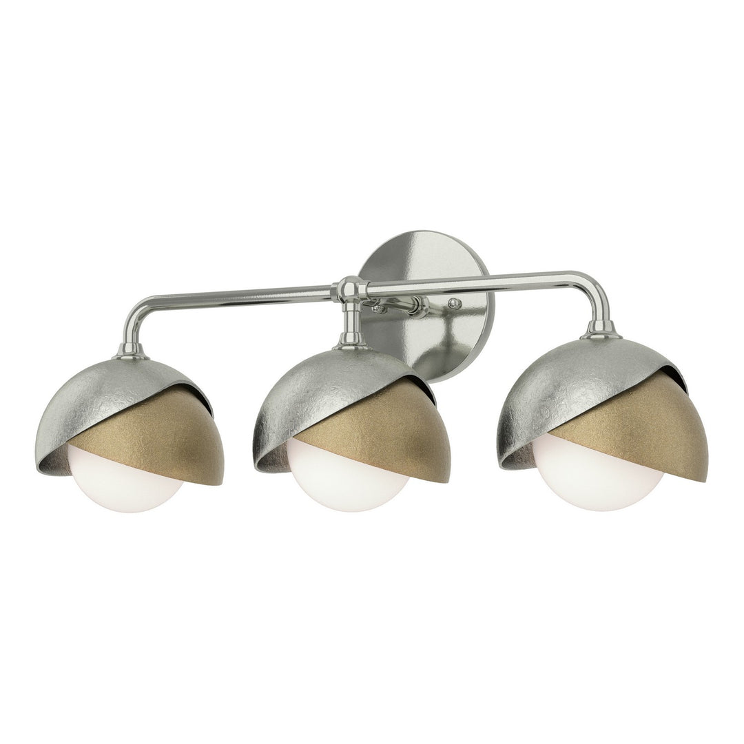 Brooklyn Three Light Bath Sconce in Sterling - available from The Lighting Shoppe, trusted by Canadian homeowners