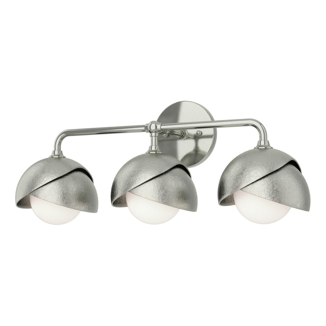 Brooklyn Three Light Bath Sconce in Sterling - available from The Lighting Shoppe, trusted by Canadian homeowners
