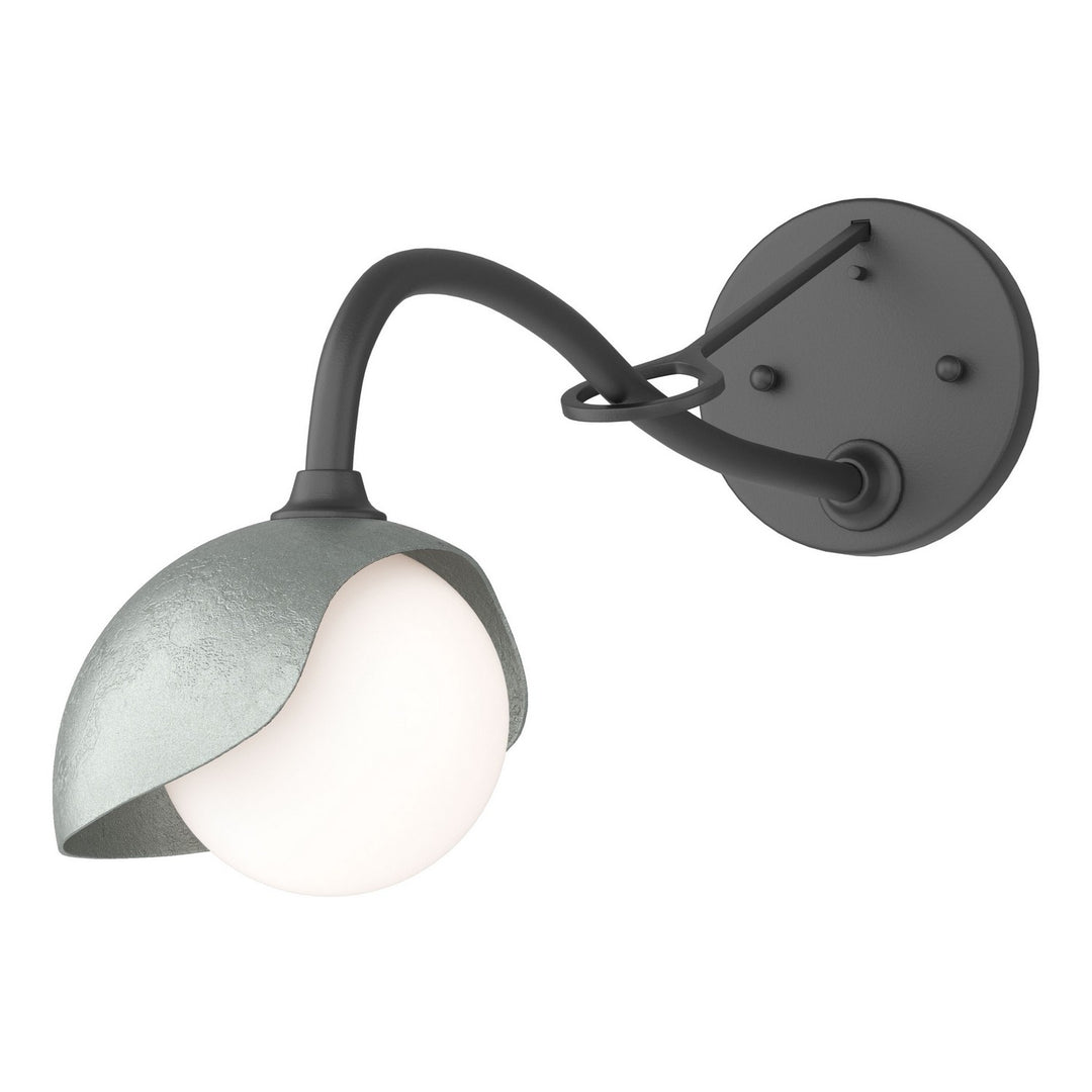 Hubbardton Forge Canada - 201376-SKT-10-82-GG0711 - One Light Wall Sconce - Brooklyn - Black