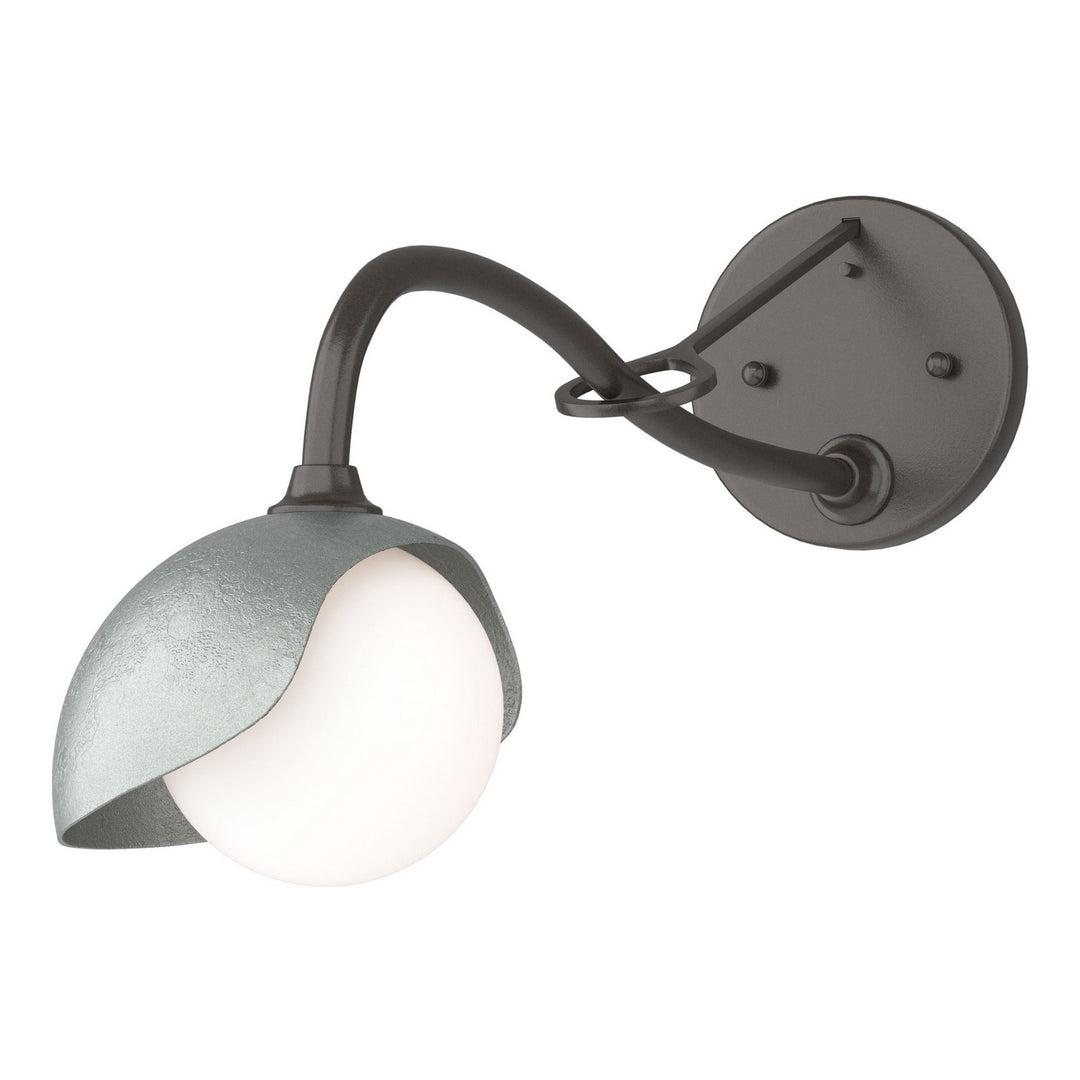 Hubbardton Forge Canada - 201376-SKT-14-82-GG0711 - One Light Wall Sconce - Brooklyn - Oil Rubbed Bronze