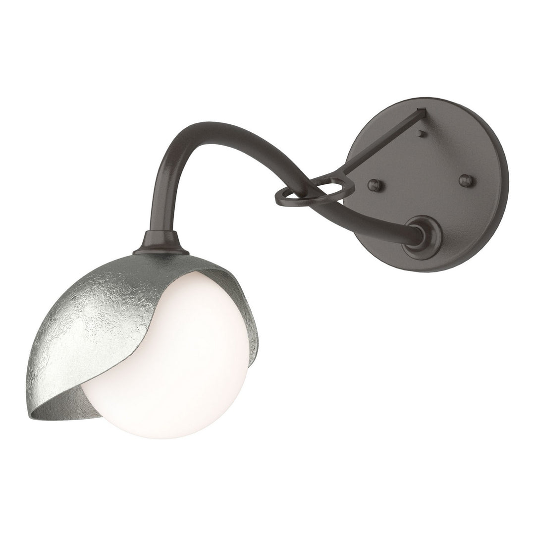 Hubbardton Forge Canada - 201376-SKT-14-85-GG0711 - One Light Wall Sconce - Brooklyn - Oil Rubbed Bronze
