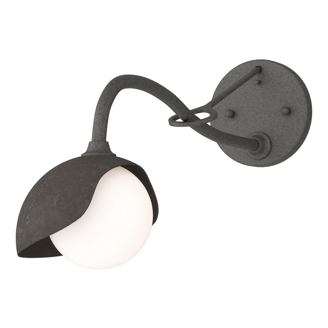 Hubbardton Forge Canada - 201376-SKT-20-07-GG0711 - One Light Wall Sconce - Brooklyn - Natural Iron