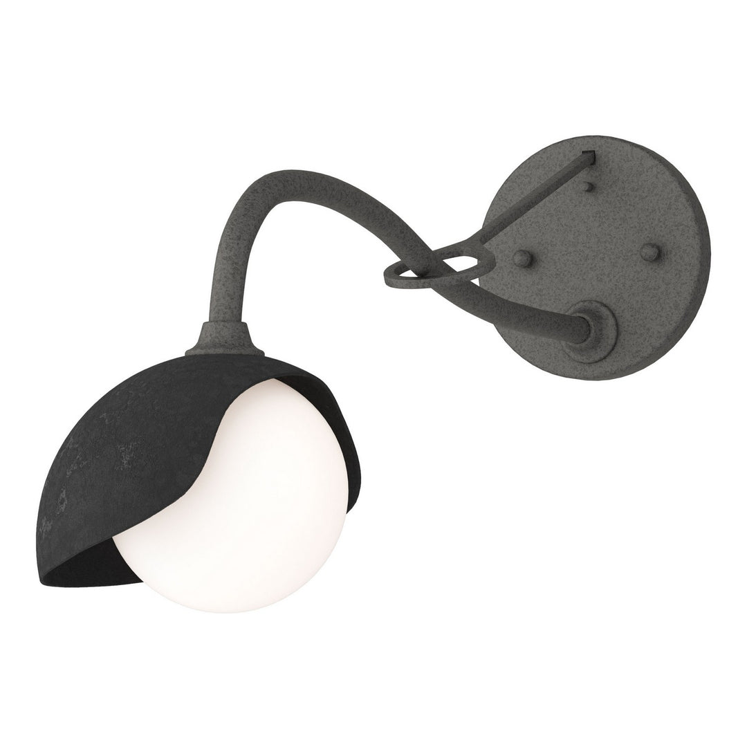Hubbardton Forge Canada - 201376-SKT-20-10-GG0711 - One Light Wall Sconce - Brooklyn - Natural Iron