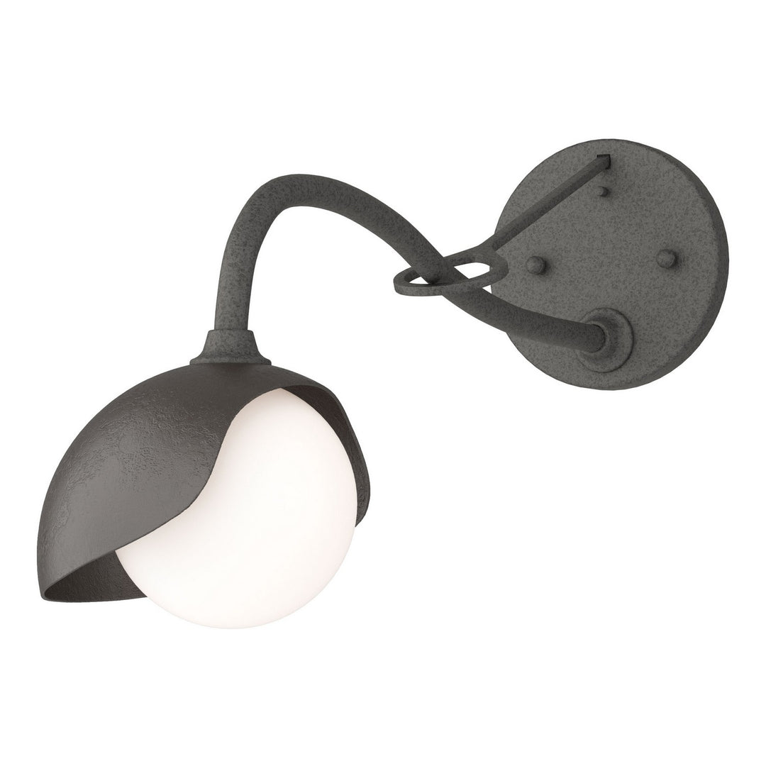 Hubbardton Forge Canada - 201376-SKT-20-14-GG0711 - One Light Wall Sconce - Brooklyn - Natural Iron