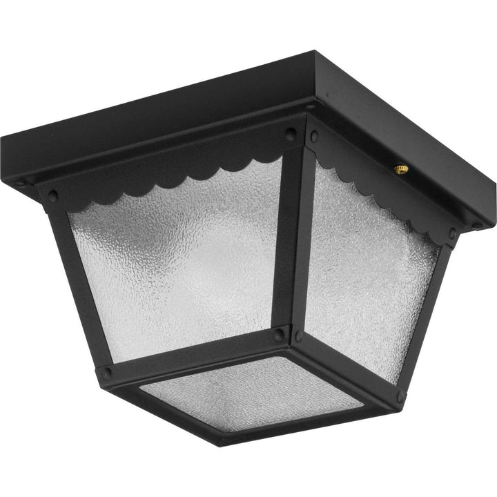 Progress Canada - P5727-31 - One Light Outdoor Flush Mount - Ceiling Mount - Black