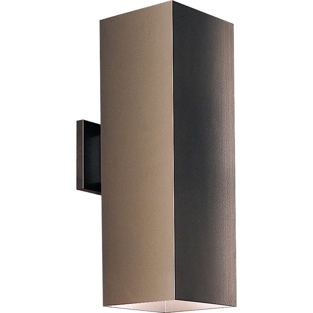 Square Two Light Wall Lantern in Antique Bronze - available from The Lighting Shoppe, trusted by Canadian homeowners