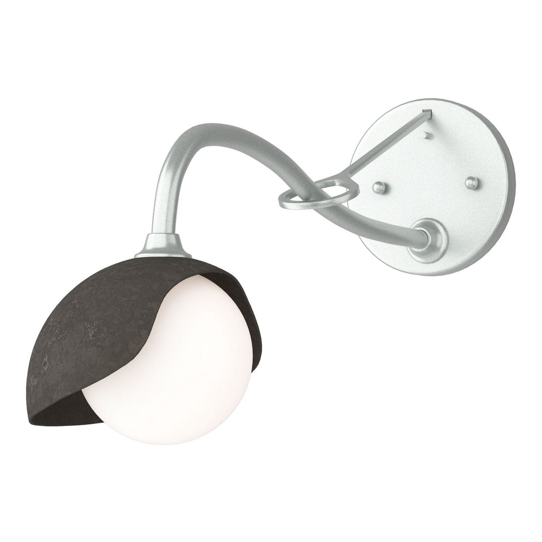 Hubbardton Forge Canada - 201376-SKT-82-07-GG0711 - One Light Wall Sconce - Brooklyn - Vintage Platinum