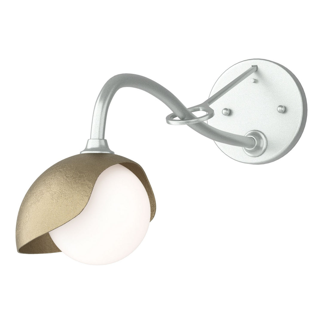 Hubbardton Forge Canada - 201376-SKT-82-84-GG0711 - One Light Wall Sconce - Brooklyn - Vintage Platinum