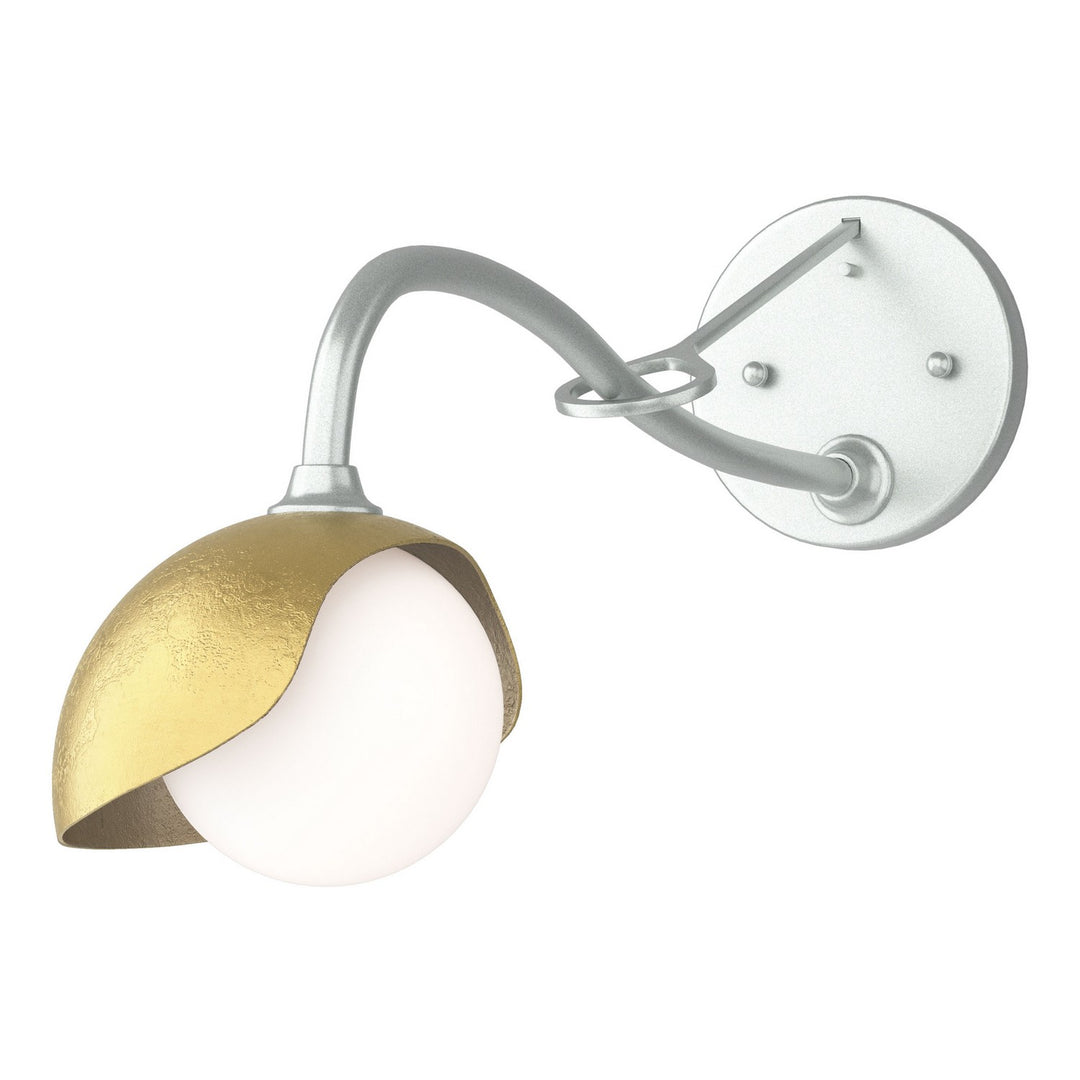 Hubbardton Forge Canada - 201376-SKT-82-86-GG0711 - One Light Wall Sconce - Brooklyn - Vintage Platinum