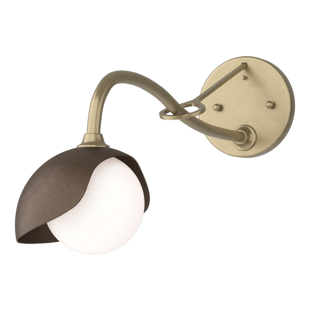 Hubbardton Forge Canada - 201376-SKT-84-05-GG0711 - One Light Wall Sconce - Brooklyn - Soft Gold