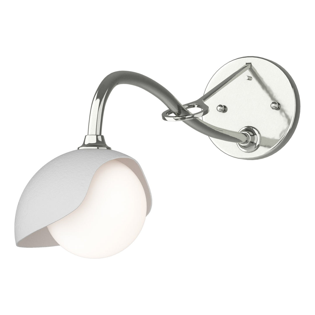 Hubbardton Forge Canada - 201376-SKT-85-02-GG0711 - One Light Wall Sconce - Brooklyn - Sterling