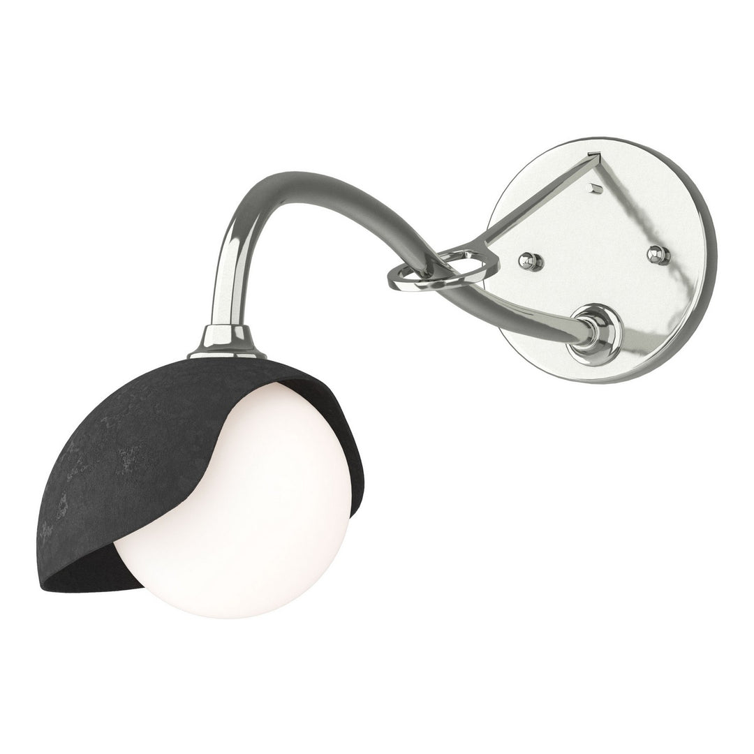 Hubbardton Forge Canada - 201376-SKT-85-10-GG0711 - One Light Wall Sconce - Brooklyn - Sterling