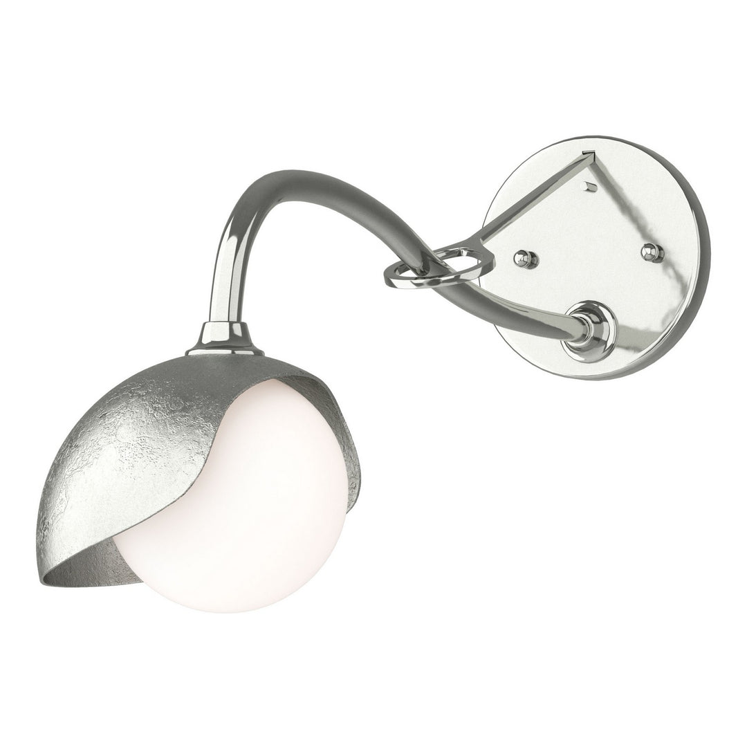 Hubbardton Forge Canada - 201376-SKT-85-85-GG0711 - One Light Wall Sconce - Brooklyn - Sterling