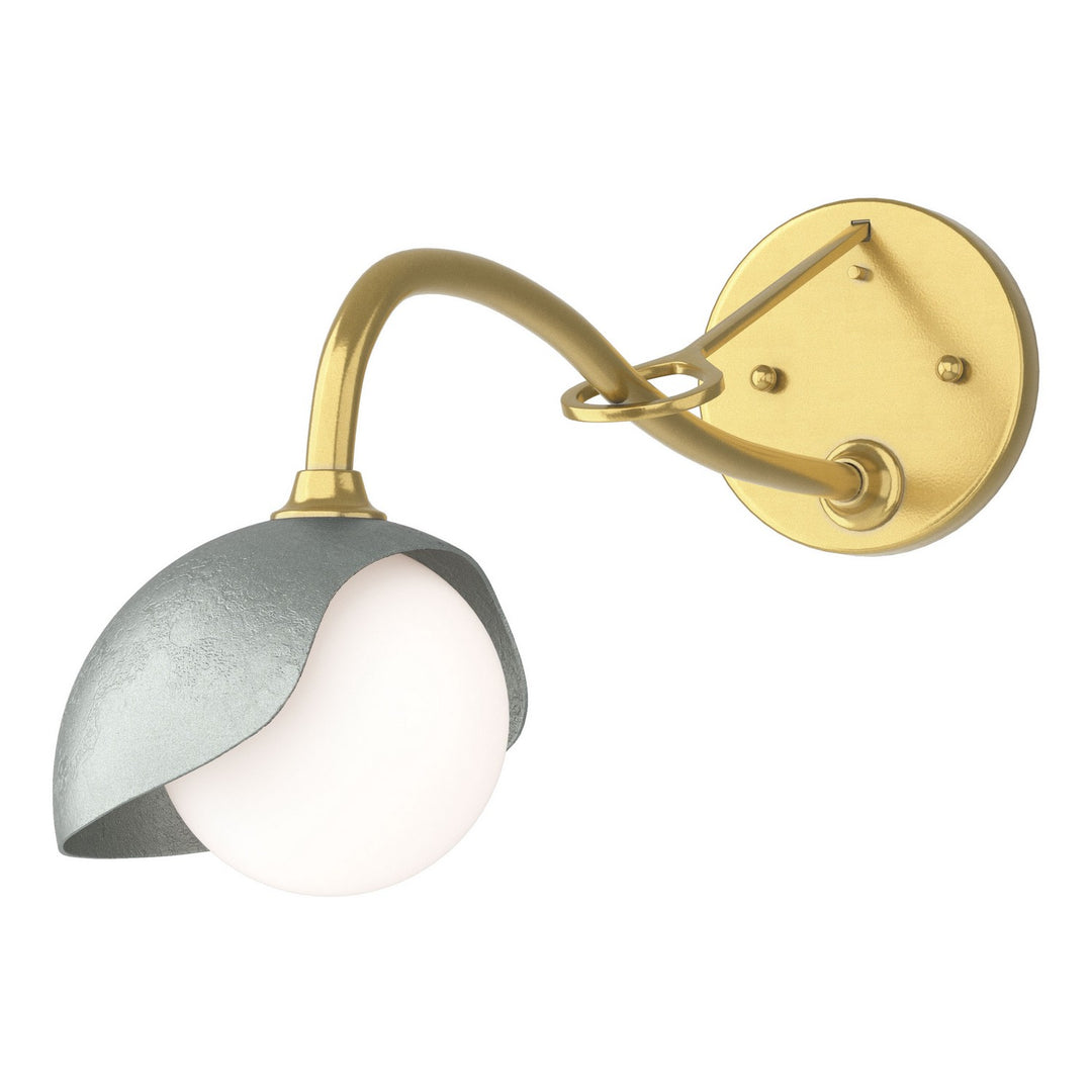 Hubbardton Forge Canada - 201376-SKT-86-82-GG0711 - One Light Wall Sconce - Brooklyn - Modern Brass