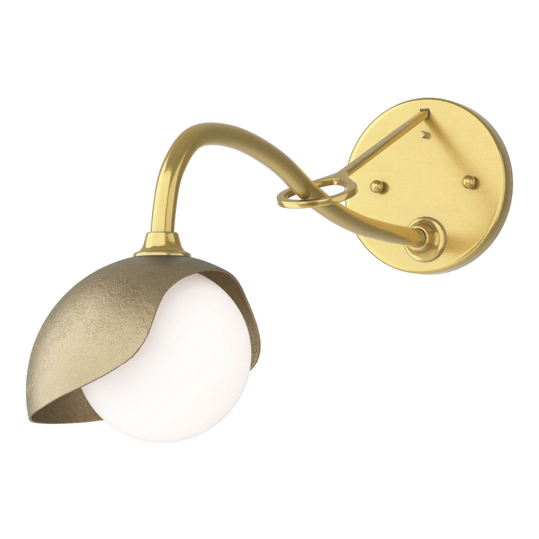 Hubbardton Forge Canada - 201376-SKT-86-84-GG0711 - One Light Wall Sconce - Brooklyn - Modern Brass
