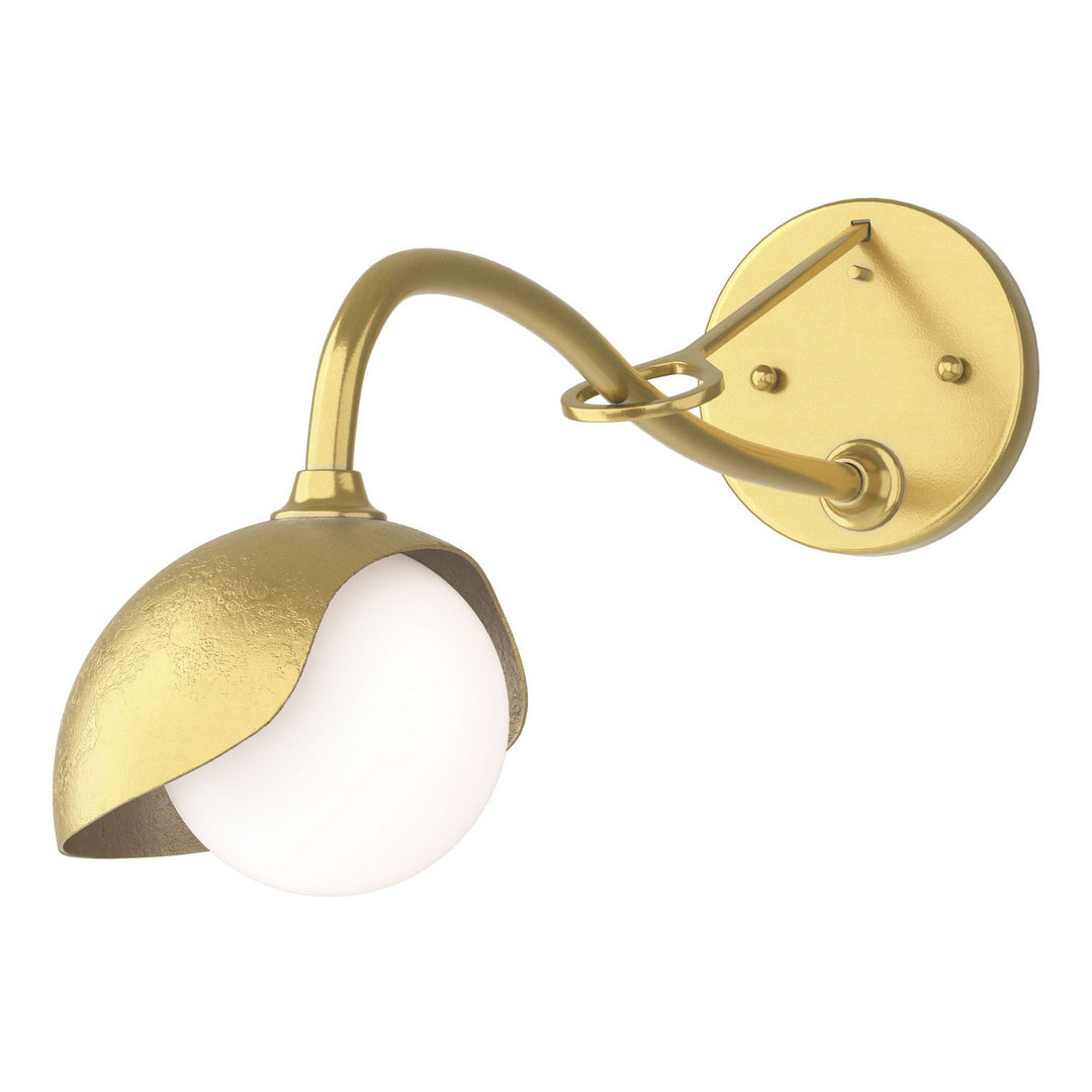 Hubbardton Forge Canada - 201376-SKT-86-86-GG0711 - One Light Wall Sconce - Brooklyn - Modern Brass