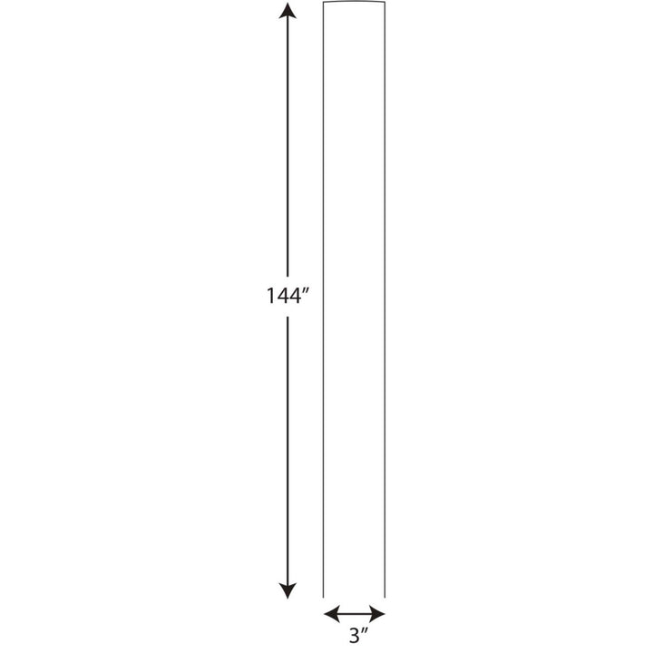 Progress Canada - P5394-31 - Outdoor Post - Outdoor Posts - Black