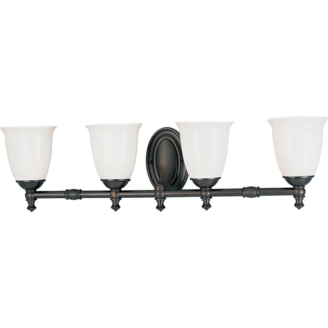 Victorian Four Light Bath in Venetian Bronze - available from The Lighting Shoppe, trusted by Canadian homeowners