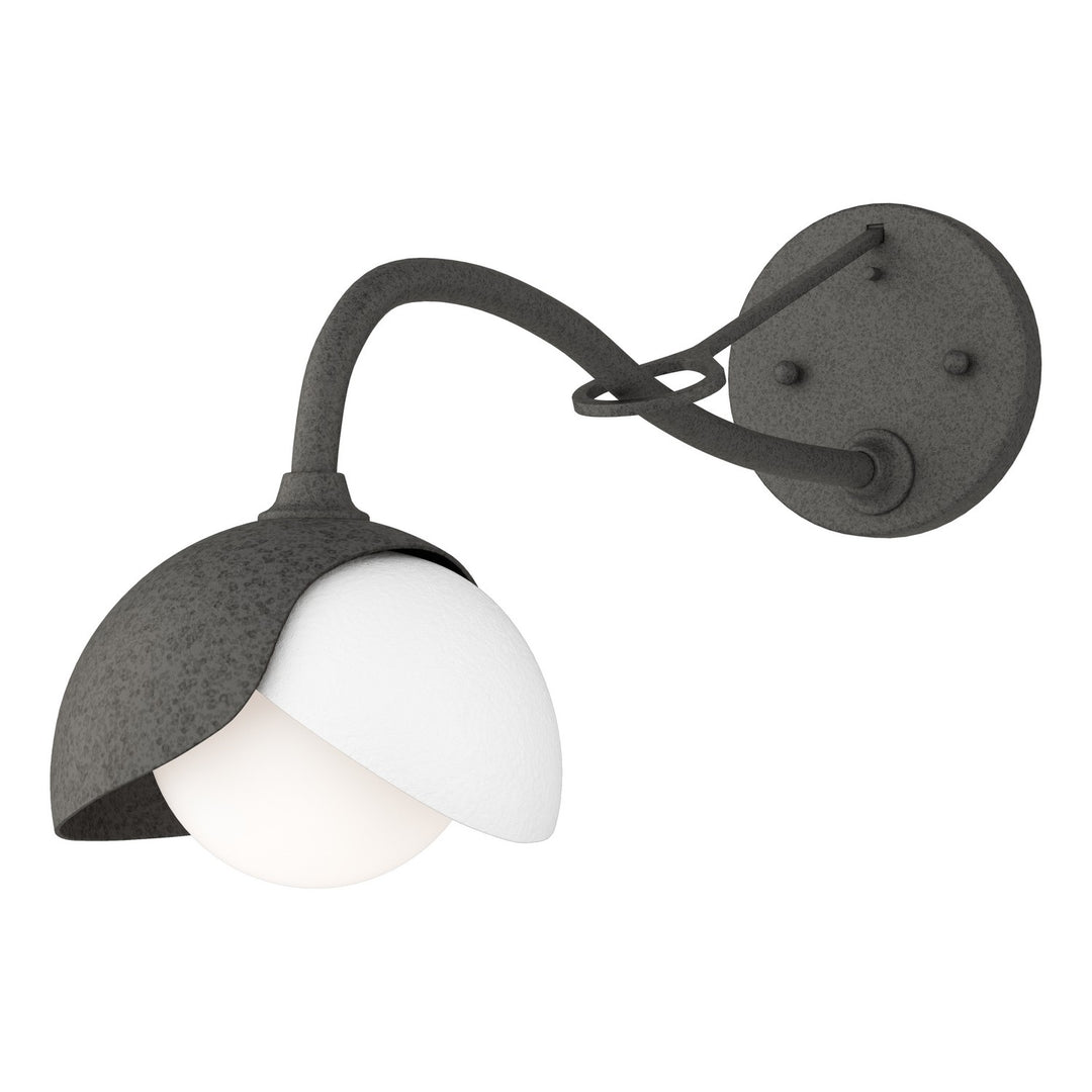 Hubbardton Forge Canada - 201377-SKT-20-02-GG0711 - One Light Wall Sconce - Brooklyn - Natural Iron