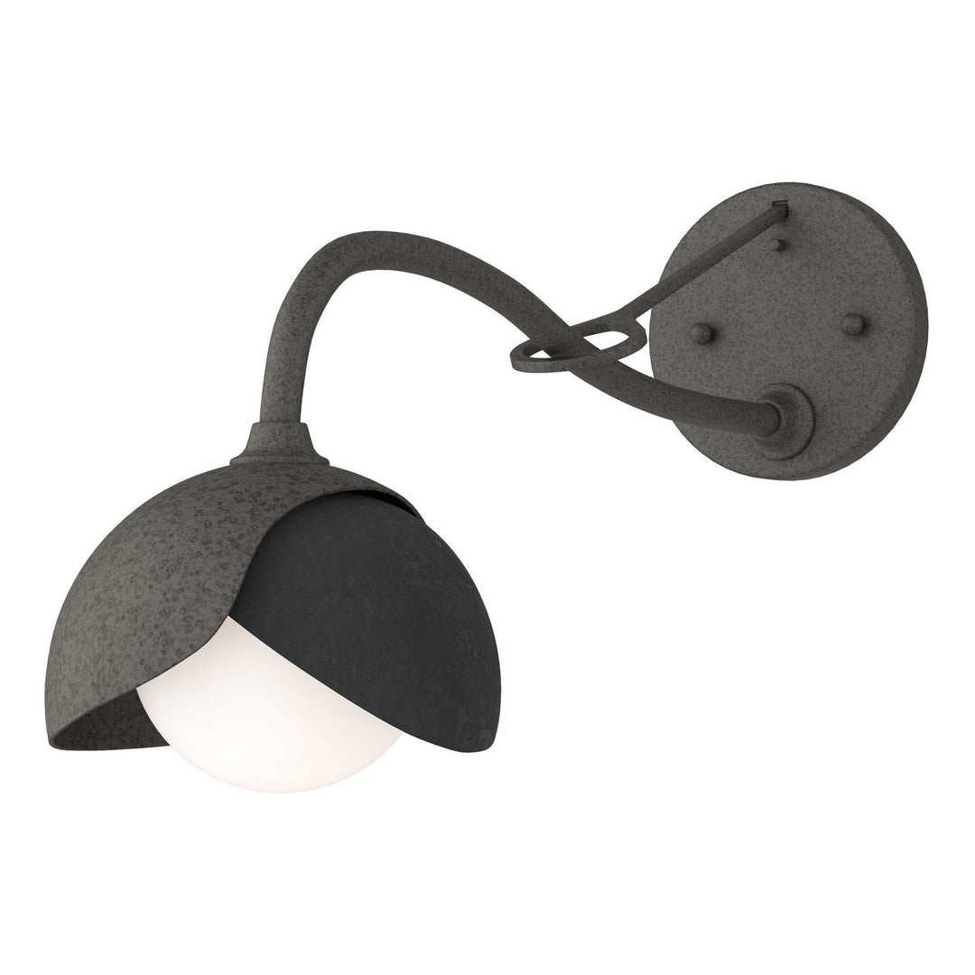 Hubbardton Forge Canada - 201377-SKT-20-10-GG0711 - One Light Wall Sconce - Brooklyn - Natural Iron